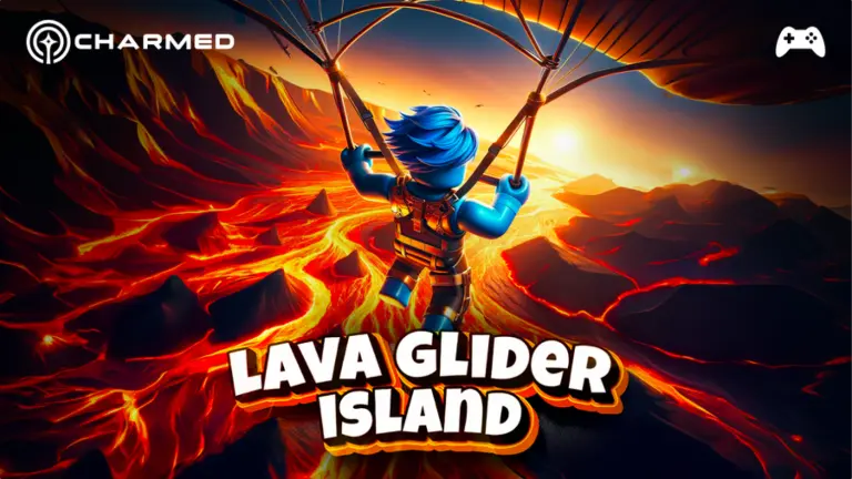 Charmed Lava Glider Island Roblox game